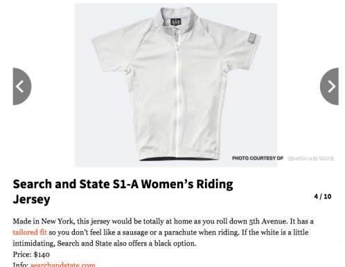 Women's Cycling Jersey